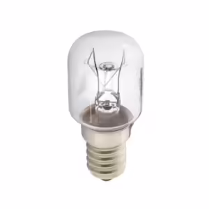 **Produto:** Lâmpada Para Fogão 25W **Descrição e Características:** - **Tipo de Produto:** Lâmpada incandescente para fogão. - **Potência:** 25 watts. - **Voltagem:** Geralmente disponível em 110V ou 220V (verificar especificação do fabricante). - **Base:** E14 (rosca fina), comum em lâmpadas para eletrodomésticos. - **Formato:** Tubular (T25), ideal para encaixe em fornos e fogões. - **Material:** Vidro resistente ao calor, projetado para suportar altas temperaturas. - **Dimensões:** Aproximadamente 55 mm de comprimento e 25 mm de diâmetro. - **Temperatura de Cor:** Luz amarela quente, ideal para iluminação interna de fornos. - **Vida Útil:** Aproximadamente 1000 horas, dependendo do uso e condições. - **Aplicação:** Projetada especificamente para uso em fornos e fogões, suportando temperaturas elevadas sem comprometer o desempenho. - **Certificações:** Pode possuir certificações de segurança e conformidade com padrões internacionais (verificar especificação do fabricante). - **Instalação:** Fácil instalação com base de rosca E14, compatível com a maioria dos suportes de lâmpadas para fornos. **Atributos do Produto:** - Potência: 25W - Voltagem: 110V ou 220V - Base: E14 - Formato: Tubular (T25) - Material: Vidro resistente ao calor - Dimensões: 55 mm (comprimento) x 25 mm (diâmetro) - Temperatura de Cor: Luz amarela quente - Vida Útil: 1000 horas - Aplicação: Fornos e fogões - Certificações: Segurança e conformidade (se aplicável) - Instalação: Base de rosca E14 **Categorias do Produto:** - Eletrodomésticos - Peças e Acessórios para Fogões - Iluminação - Lâmpadas Incandescentes - Lâmpadas para Fornos Essa lâmpada é essencial para a iluminação interna de fornos, proporcionando visibilidade adequada durante o cozimento e suportando as altas temperaturas típicas desse ambiente.