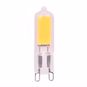 **Produto:** Lâmpada Led G9 3W 2400K 220V Vidro Branco Quente - Lumanti **Descrição Detalhada:** **Tipo de Lâmpada:** LED **Base:** G9 **Potência:** 3 Watts **Temperatura de Cor:** 2400K (Branco Quente) **Tensão:** 220V **Material:** Vidro **Marca:** Lumanti **Formato:** Tubular **Cor da Luz:** Branco Quente **Eficiência Energética:** Alta eficiência com baixo consumo de energia **Durabilidade:** Longa vida útil em comparação com lâmpadas incandescentes e fluorescentes **Ângulo de Iluminação:** Distribuição uniforme da luz, ideal para iluminação ambiente **Aplicações:** Utilizada em luminárias decorativas, abajures, arandelas e spots **Dimensões:** Compacta, ideal para espaços pequenos e luminárias com pouco espaço **Peso:** Leve, facilitando a instalação e manuseio **Certificações:** Pode incluir certificações de qualidade e segurança **Outras Características:** Não emite radiação UV ou IV, acendimento instantâneo, sem mercúrio, baixa emissão de calor **Funções Técnicas e Funcionais:** - **Eficiência Energética:** Consome apenas 3W de energia, proporcionando economia significativa na conta de luz. - **Temperatura de Cor:** Com 2400K, oferece uma luz branca quente, criando um ambiente aconchegante e confortável. - **Durabilidade:** Vida útil prolongada, reduzindo a necessidade de substituições frequentes. - **Instalação:** Fácil de instalar em luminárias compatíveis com soquete G9. - **Segurança:** Material de vidro resistente, garantindo segurança e durabilidade. - **Desempenho:** Alta performance luminosa, ideal para uso residencial e comercial. **Categorias do Produto:** - Iluminação - Lâmpadas LED - Lâmpadas G9 - Iluminação Decorativa - Lâmpadas de Baixa Potência - Lâmpadas de Interior - Lâmpadas de Vidro **Atributos do Produto:** - **Marca:** Lumanti - **Tipo de Lâmpada:** LED - **Base:** G9 - **Potência:** 3W - **Temperatura de Cor:** 2400K - **Tensão:** 220V - **Material:** Vidro - **Cor da Luz:** Branco Quente - **Eficiência Energética:** Alta - **Durabilidade:** Longa Vida Útil - **Aplicações:** Luminárias Decorativas, Abajures, Arandelas, Spots - **Dimensões:** Compacta - **Peso:** Leve - **Certificações:** Qualidade e Segurança (se aplicável) - **Outras Características:** Sem Radiação UV/IV, Acendimento Instantâneo, Sem Mercúrio, Baixa Emissão de Calor