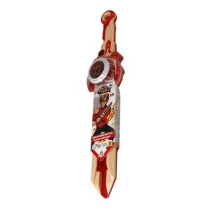 **Produto:** Pião Infinity Nado Mini Sword Battle - Candide **Descrição Detalhada:** O Pião Infinity Nado Mini Sword Battle da Candide é um brinquedo projetado para proporcionar horas de diversão e adrenalina para crianças a partir de 5 anos. Este brinquedo de alta performance é ideal para combates emocionantes, oferecendo uma experiência única de batalha com piões. **Características Técnicas e Funcionais:** - **Marca:** Candide - **Referência:** 3930 - **Código de Barras:** 7897500539306 - **Idade Recomendada:** A partir de 5 anos - **Funciona a Bateria ou Pilha:** Não - **Alimentação:** Não aplicável (não necessita de baterias ou pilhas) - **Dimensões do Produto na Embalagem:** 35 x 7 x 5 cm - **Peso:** 102 g - **Certificado Inmetro:** 001166/2022 - **Garantia do Fabricante:** 3 meses - **Garantia do Vendedor:** 7 dias **Detalhes do Produto:** - **Pião de Alta Performance:** Desenhado para combates intensos, o pião Infinity Nado é robusto e resistente, ideal para batalhas acirradas. - **Lançador em Formato de Espada:** O brinquedo inclui um lançador em formato de espada que não só facilita o lançamento do pião com precisão, mas também serve como uma ferramenta de instalação. - **Precisão no Lançamento:** A espada lançadora ajuda a lançar a lâmina na arena com mais precisão, permitindo que as crianças tenham um controle maior durante as batalhas. - **Estímulo à Criatividade e Imaginação:** O brinquedo permite que as crianças criem suas próprias disputas, estimulando a criatividade e a imaginação. - **Uso de Top Leve:** Recomendado o uso de um top leve para um lançamento rápido e eficiente. **Design e Construção:** - **Material:** Construído com materiais duráveis e seguros para crianças. - **Cores e Estilo:** O lançador em formato de espada possui um design atraente e colorido, que chama a atenção e aumenta a diversão durante o uso. **Benefícios:** - **Entretenimento e Adrenalina:** Proporciona horas de diversão e emoção para as crianças, incentivando a atividade física e o jogo competitivo. - **Desenvolvimento de Habilidades:** Ajuda no desenvolvimento de habilidades motoras, coordenação olho-mão e estratégia de jogo. **Conclusão:** O Pião Infinity Nado Mini Sword Battle da Candide é um brinquedo completo que combina diversão, adrenalina e desenvolvimento de habilidades, sendo uma excelente escolha para crianças a partir de 5 anos que gostam de jogos de combate e desafios.